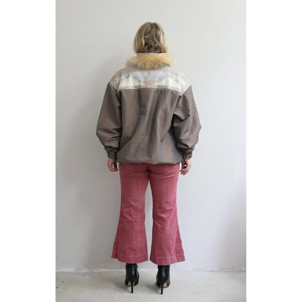 1990's Vintage Wild Child Southwestern Windbreaker Jacket Women's Size LG XL XXL